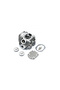 Chiuloasa completa atv/cross 50cc, 47mm