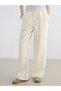 Trendlucky Women's Linen Trousers with Elastic Waist - 2