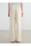 Trendlucky Women's Linen Trousers with Elastic Waist - 4