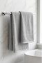 Be-0829St-Gy 100% Cotton Gray 3 Piece Set, 30X50 Cm, 50X90 Cm, 70X140 cm Towel Set - 2