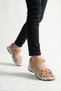 Boys' Sandals, Open Front, Easy to Wear, Velcro, Orthopedic Sole, Flexible Slippers - 4