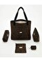 Set of 5 Shoulder Bags, Makeup Bag, Pad Bag, Pen Holder, Keychain, Multi-Set Set. - 2