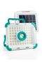 مصباح تخييم شمسي بقوة 100 واط - كشاف LED محمول قابل لإعادة الشحن مقاوم للماء IP66 للاستخدام الخارجي