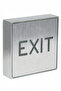 لوحة إرشادية مضيئة (مخرج - Exit) ألومنيوم عالي الجودة - إضاءة خضراء - 4