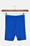 Women Plain Basic Shorts, Blue - 3