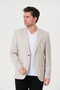 Men's Sports Jacket, Flexible Knitted Fabric, Blazer Jacket - 2
