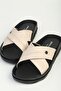 Beige Women's Slippers Pc-7903
