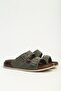 Khaki Nubuck Women's Slippers Pc-7935 - 2