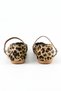 Genuine Leather Leopard Printed Women's Ballerina Shoes - Z263011 - 4
