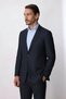 Men's Navy Blue Regular Fit Classic Suit - 4