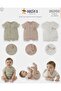 Baby Boy Summer Muslin Jumpsuit 0-6 Months 5513 5514 - 2