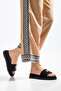 Helen Buckled High-Sole Women's Slippers - 5