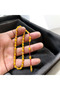 Anklet Length Cut and Barley Cut Amber Prayer Beads, Two in One. - 2