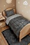 In-Line Game Patterned Single Duvet and Pillowcase - 4