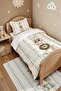 Cheerful Forest Friends Patterned Single Duvet and Pillowcase - 4