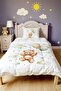 Flying Teddy Bear Patterned Single Duvet and Pillowcase - 2
