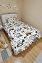 Fun Construction Time Patterned Single Duvet and Pillowcase - 3