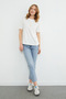 Duck Embroidered Crew Neck Casual T-Shirt - 5