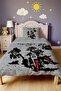 Speed and Adrenaline Patterned Single Duvet and Pillowcase - 2