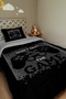 Game Dropout Patterned Single Duvet and Pillowcase