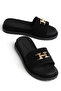 Helen Buckled High-Sole Women's Slippers