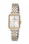 Women's Gold Metal Cord White Dial Wristwatch with 2 Year Warranty - 3