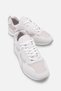 Belavessa Ice Suede Leather Women's Casual Comfortable Stylish Lace-Up High Sole Sports Sneaker
