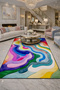 Sdt Traditional Themed Woven Base Modern Decorative Carpet Sdt393