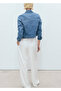 Denim jacket with pockets - 4