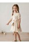 Robası Girl's Dress with Ruffle Bag - 2