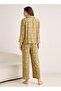 Pyjama Set Button-Down Shirt & Trousers Viscose - 3