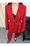 Women's Blazer Jacket Trousers Set - 6