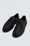 Black Casual Leather Shoes