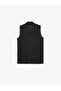 Sleeveless Scarf Collar Flounce Blouse - 4