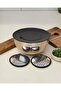 5-Piece Grater & Mixing Set (Storage with Lid) 24cm - Stainless Steel
