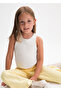 Girl's Strappy Blouse Cream - 03021