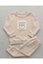 Bear Embroidered Baby Set - 2