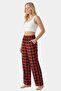 Women's Woven Single Bottom Trousers 3616/Orange 1 - 2
