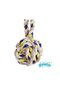 Floss Tugger Rope Ball Dog Toy with Handle 23 cm - 2