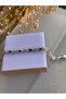 Xuping Silver Stone-Encrusted Row Star Model Stylish Non-Tarnish Bracelet 17+2 cm