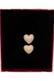 Cream Color Heart Earrings - 4