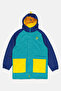 Kids Boy Relaxed Fit Brand Logo Sport Jacket, Navy