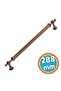 Furniture Handle Kitchen Cabinet Drawer Door Handle Handle Design Flat Model 288 mm Bronze Metal - 5
