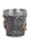Luxury Sword-Engraved Stainless Steel Set of 2 Premium Shot Glasses – 55 ml - 5