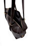 Elegans Faux Leather Women's Shoulder Bag Brown - 5