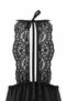 Gob Signature Kuzgun Women's Plus Size Lace Detailed Satin Nightgown - a Form Relaxed Fit - 2