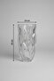 Glass Vase 14X29 cm – Stylish and Elegant Decorative Table Accessory - 2