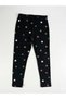 Black Girls' Polka Dot Tights - Colorful Spotted Textured Stretchy Children's Tights - 2