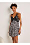 Slip Dress with Robe and Thongs - 3