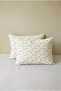 2-Piece Pillowcase |   100% Cotton Satin |   Geometric Printed |   50X70 cm - 2